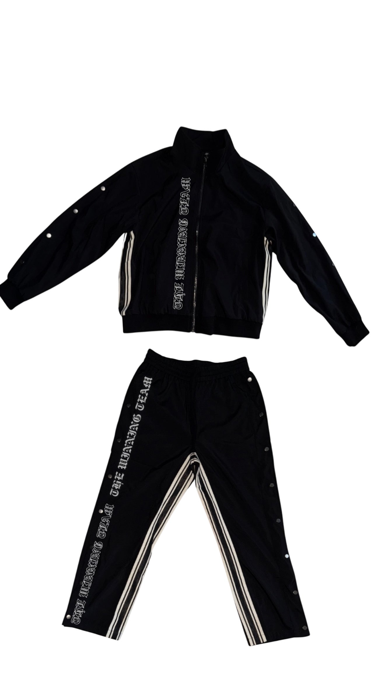 Luxury striped tracksuit