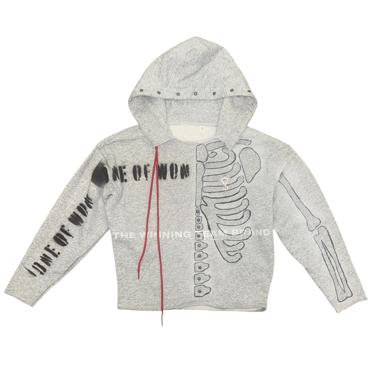 ONE OF WON® “Anatomy of a Winner” Hand-Finished Hoodie